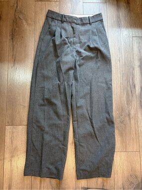 Wilfred Wool Effortless Pants - Charcoal Gray